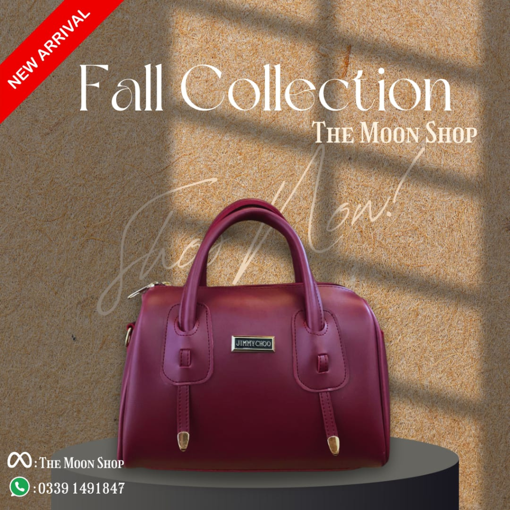 Classic Hand Carry (Maroon color) for ladies in lahore