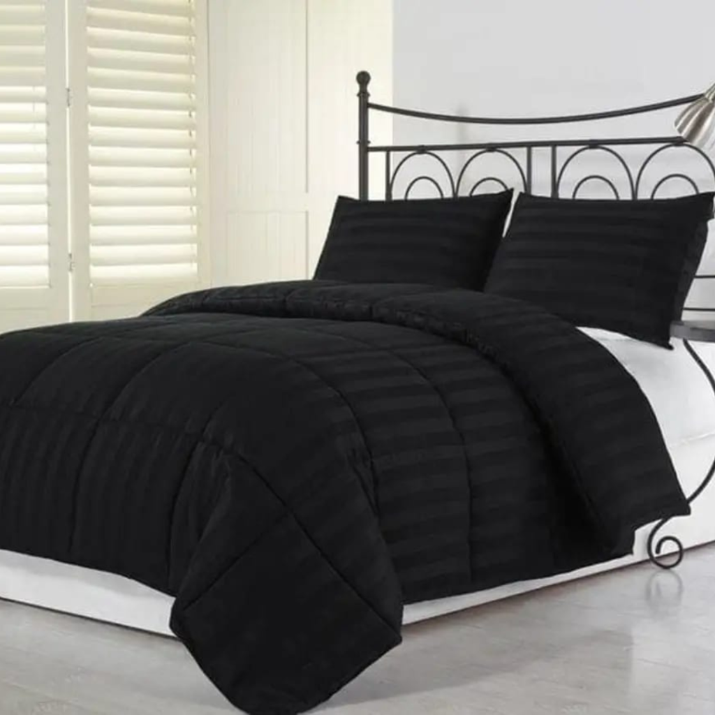 bedsheet cover black color
