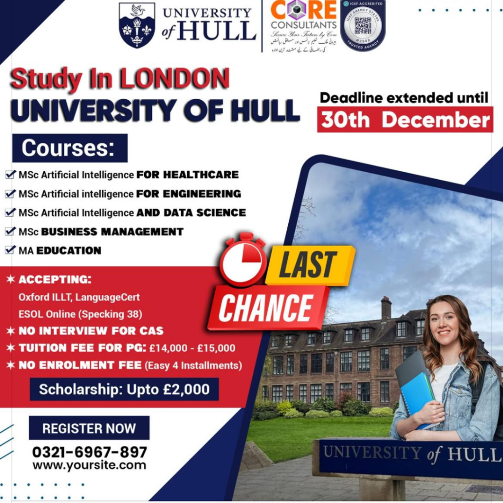 study in london - core consultant