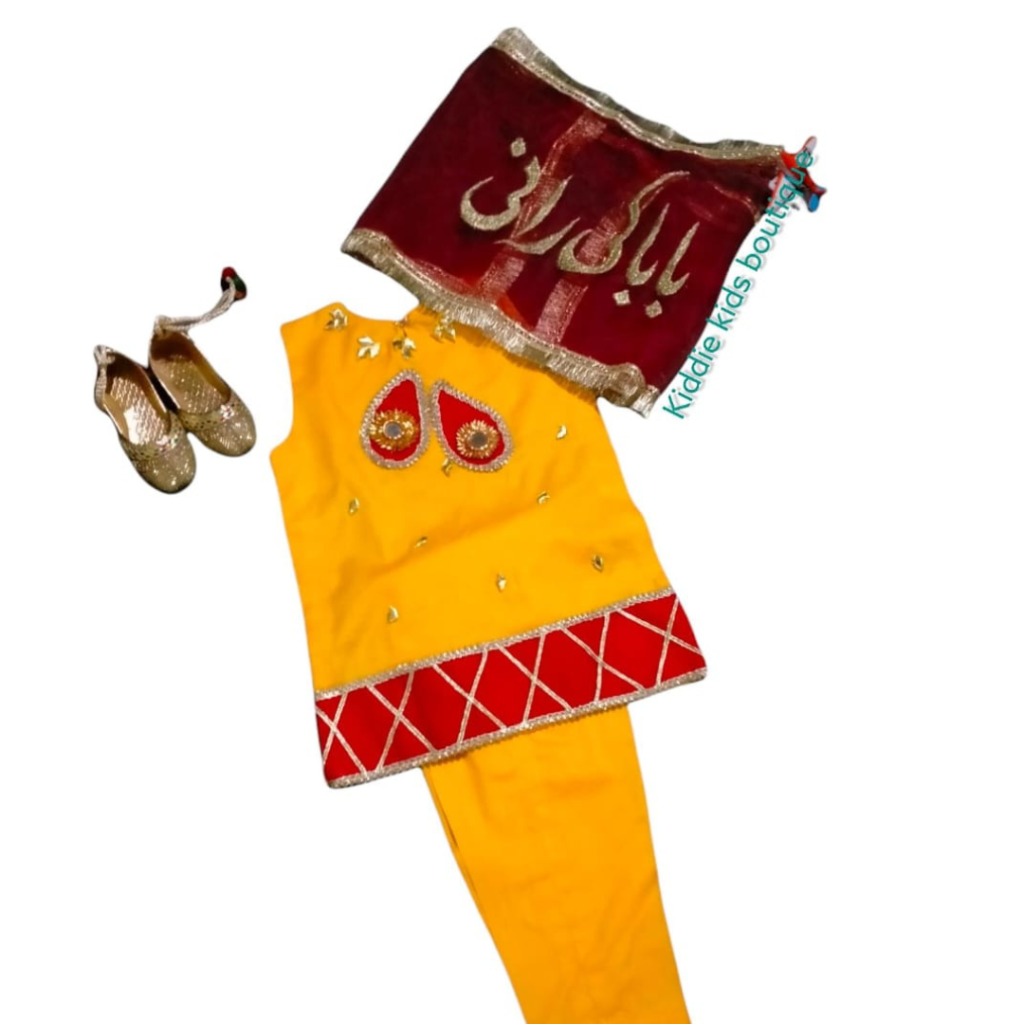 baba ki rani suit for baby girl