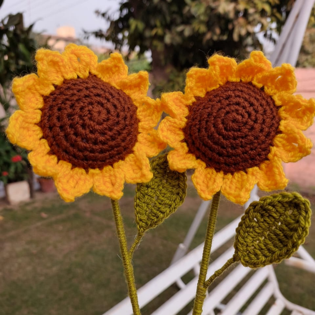Buy Crochet Sunflower