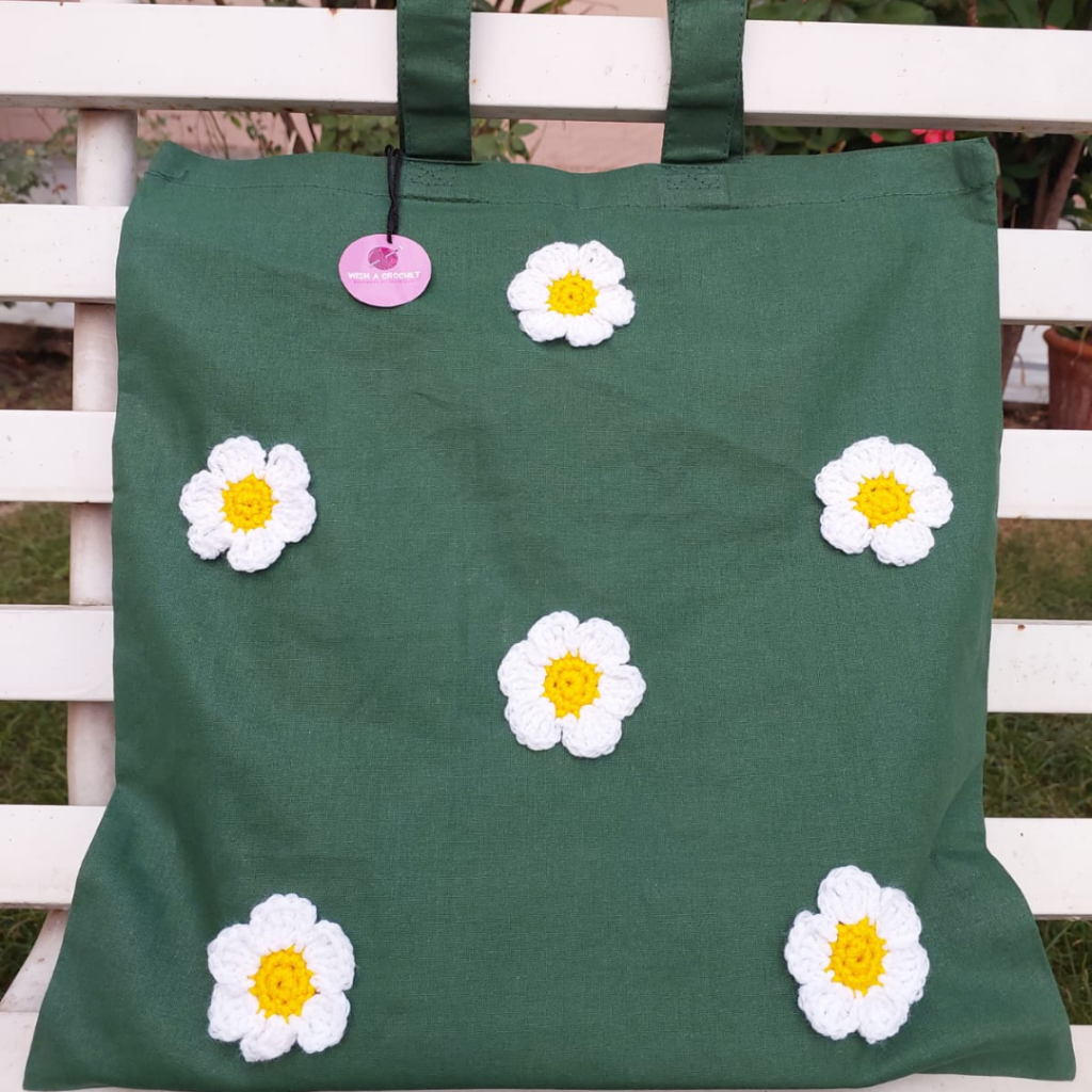 Daisy totebag buy in lahore