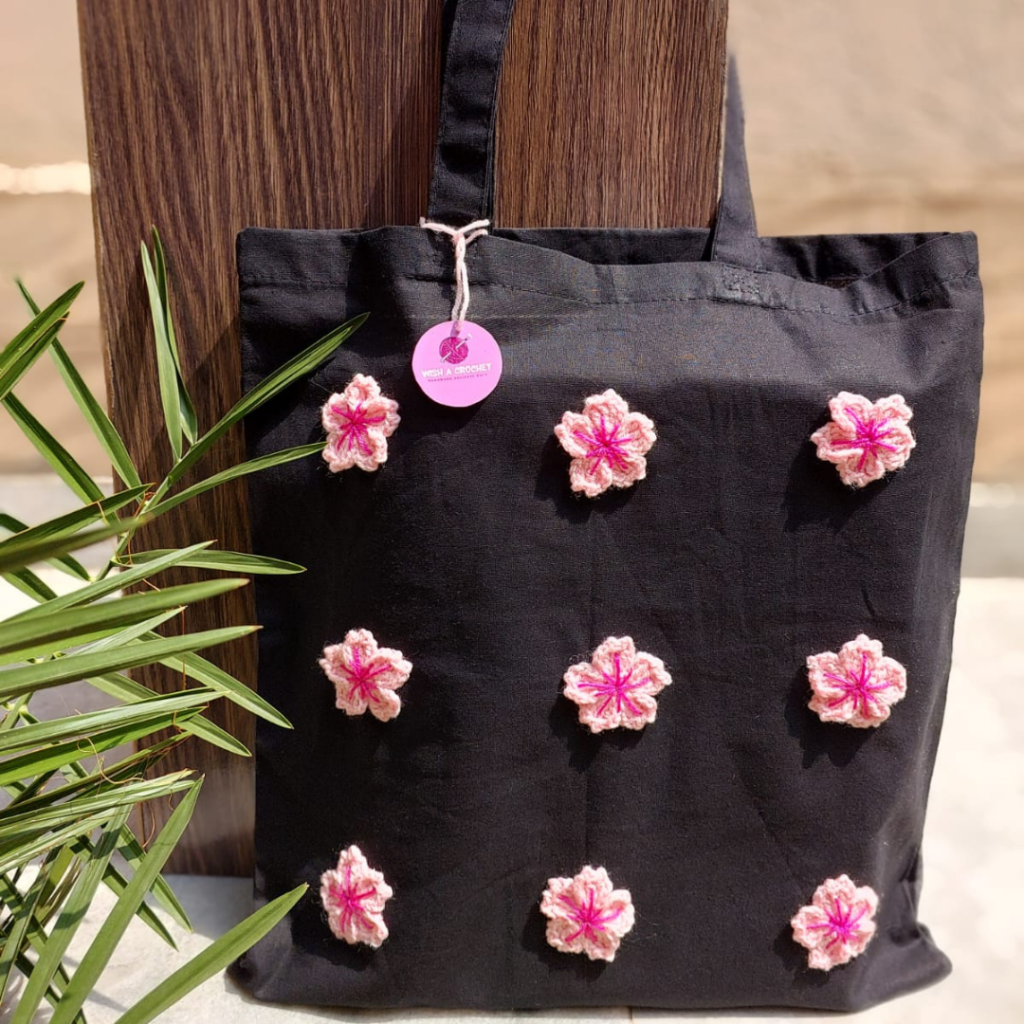 cheap Cherry blossom totebag