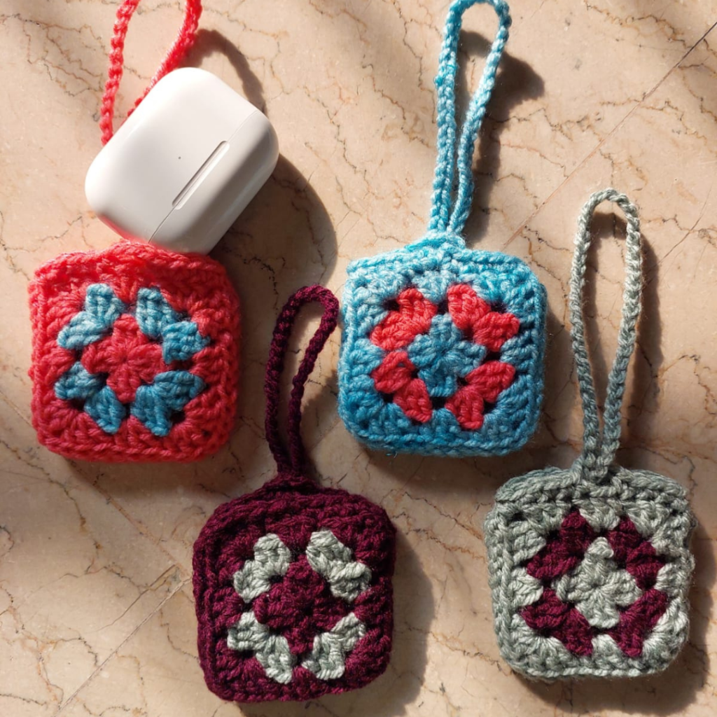 Buy Granny Square Airpod