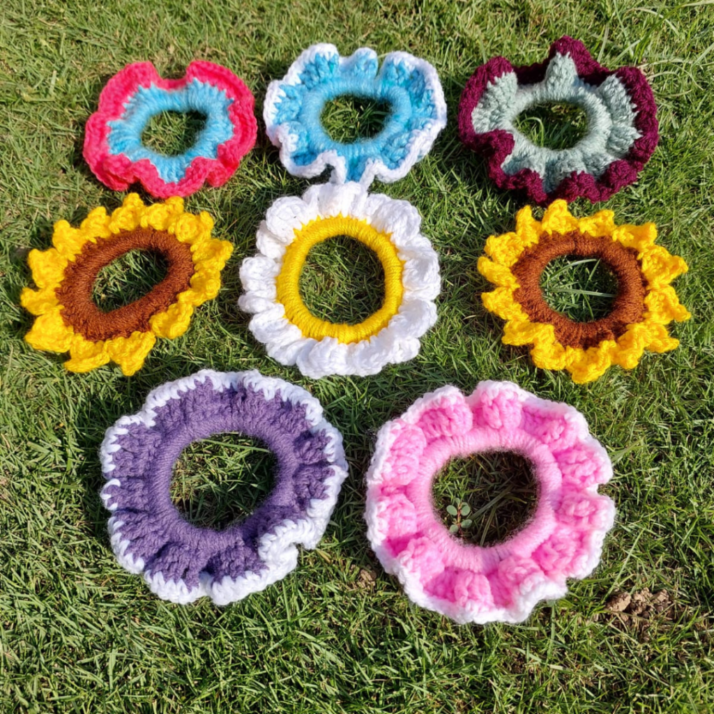Buy Crochet Scrunchies