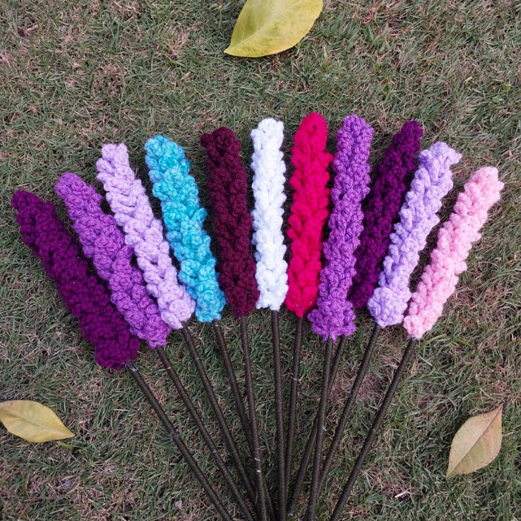 Buy Crochet Lavender Flower