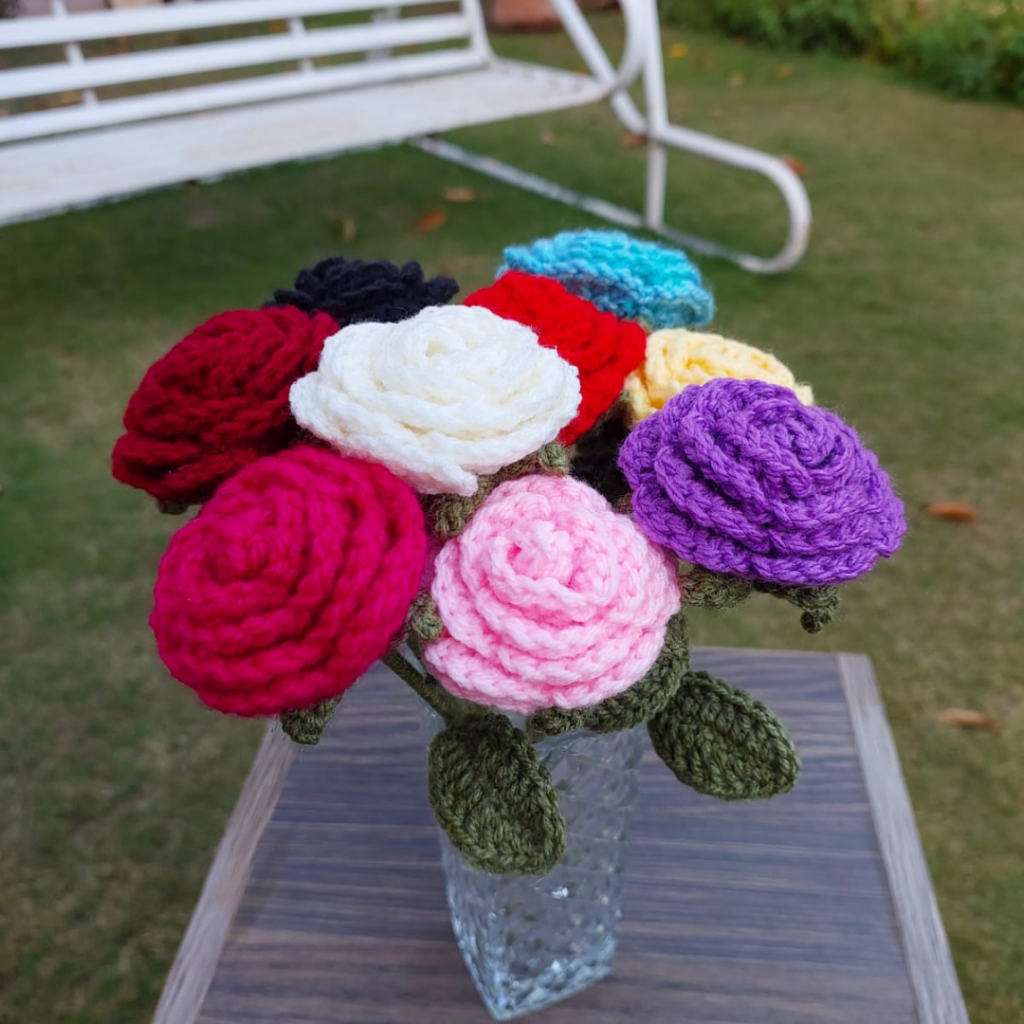 Buy Crochet Rose