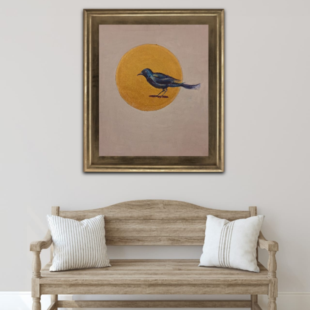 Buy Bird Calligraphy (Medium Oil Paints)