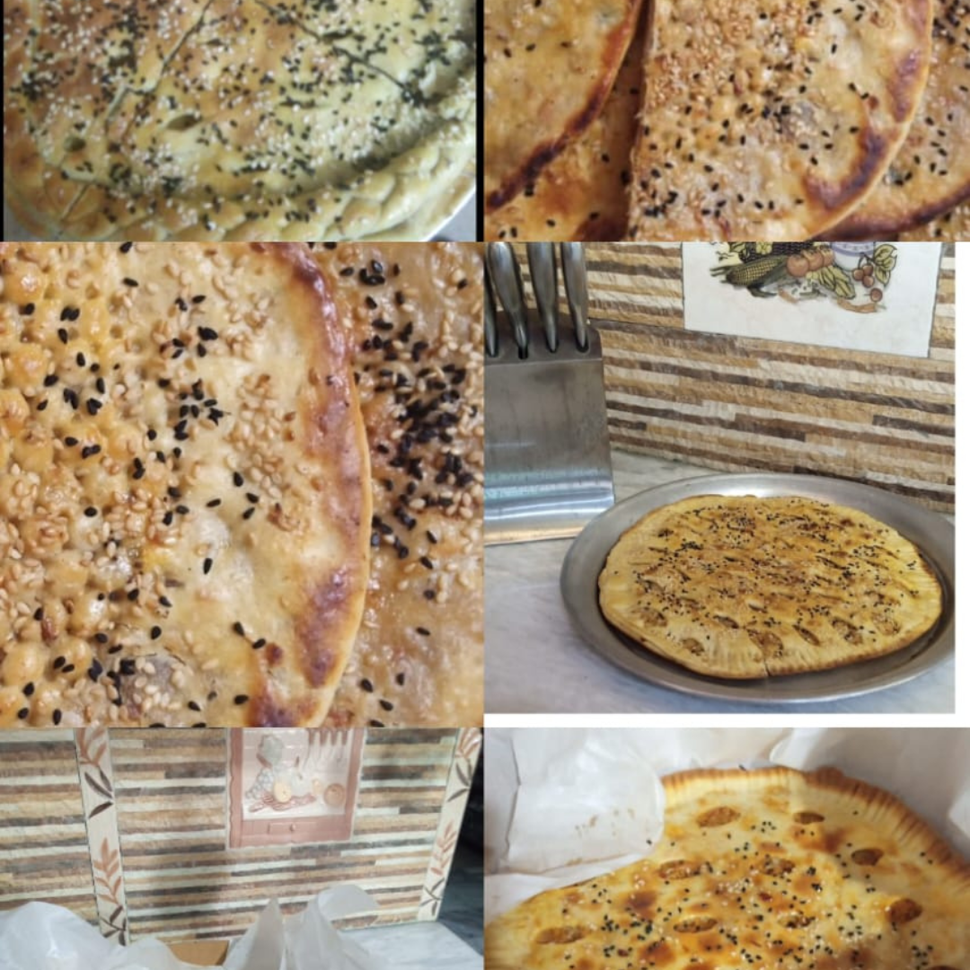 Chicken cheese naan