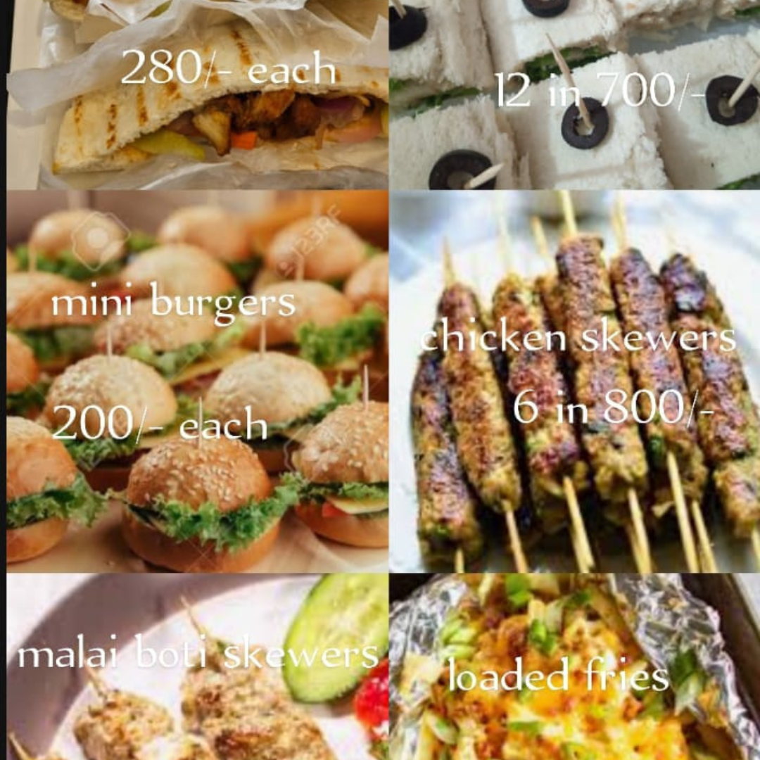 bar b q items